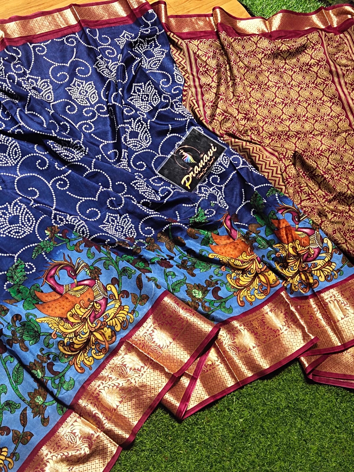 Wow Super Dola Silk Digital Printed Non Catalog Sarees